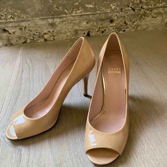 Stuart Weitzman peeptoe heel - Picture 1 of 8